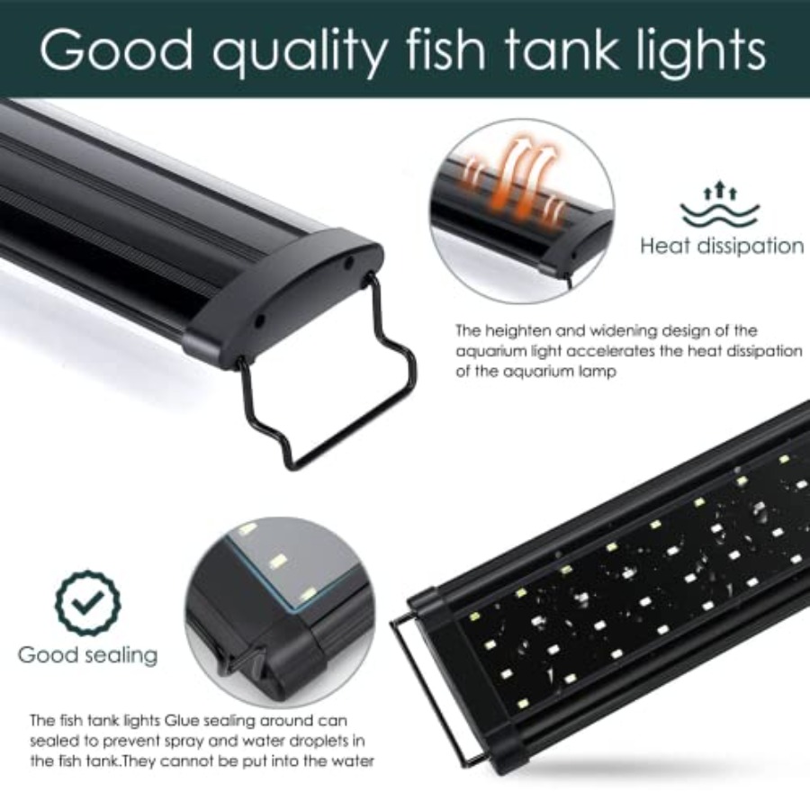 Aquarium Light, Full Spectrum  - Aquarium Fish Colorful recensione e prezzo