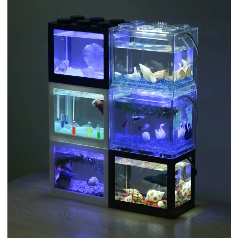 1L USB LED Desktop Mini Aquari - Aquarium Fish For Sale recensione e prezzo