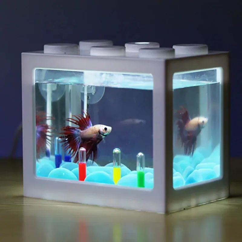 1L USB LED Desktop Mini Aquari - Aquarium Fish For Sale recensione e prezzo