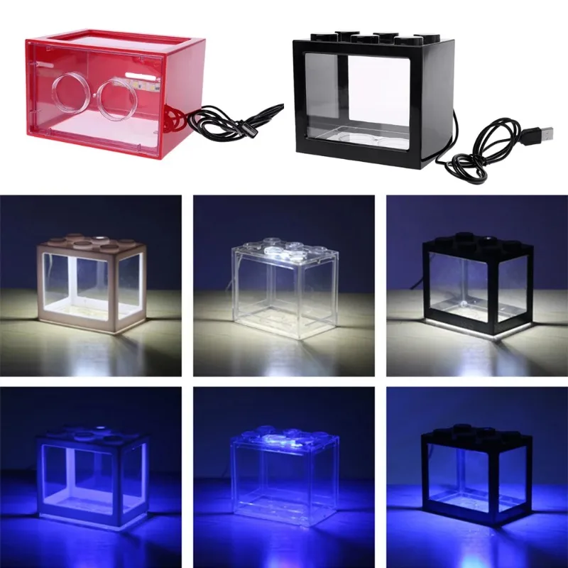 1L USB LED Desktop Mini Aquari - Aquarium Fish For Sale recensione e prezzo