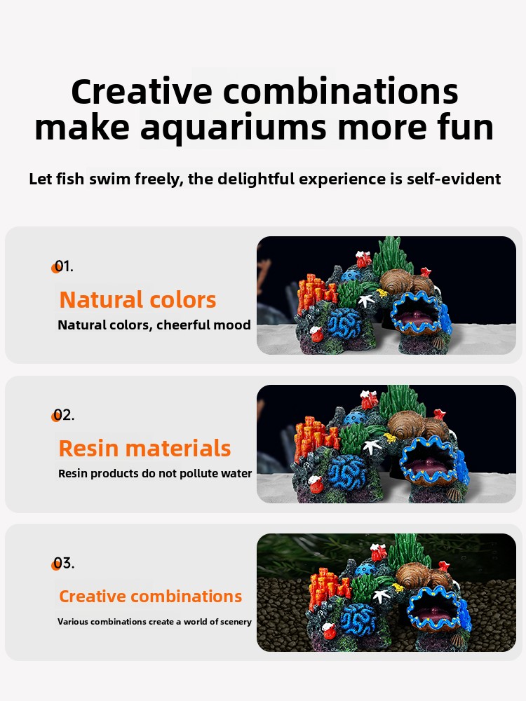  Aquarium Coral Decoration Res - Aquarium Fish Of The World recensione e prezzo